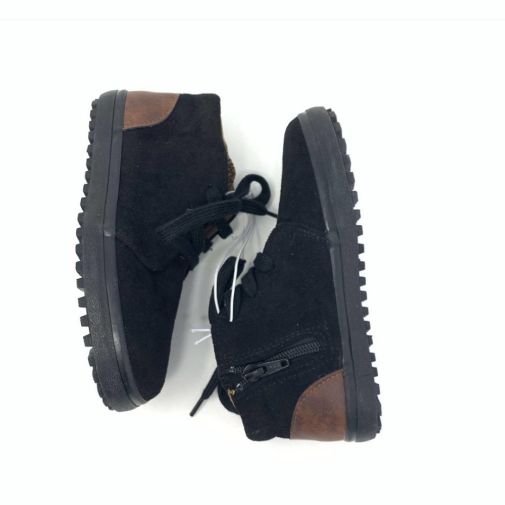 Toddler Baby Boys Sneaker Size 7 Cat & Jack Axel Casual Shoes Black NWT